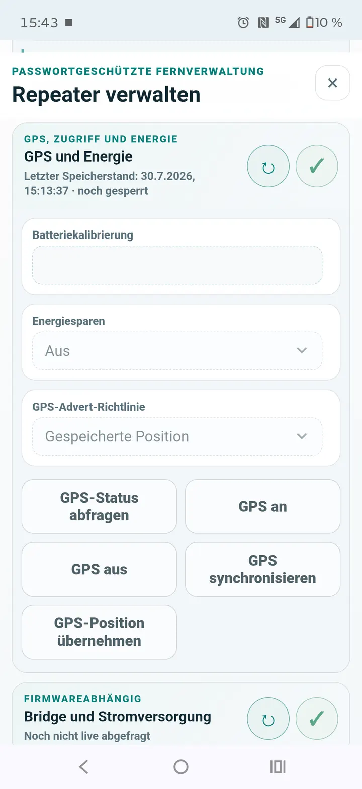 GPS, Zugriff und Energie