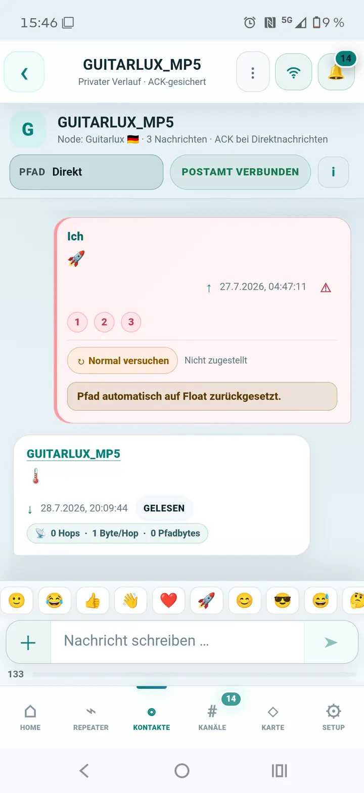 Privater Direktchat